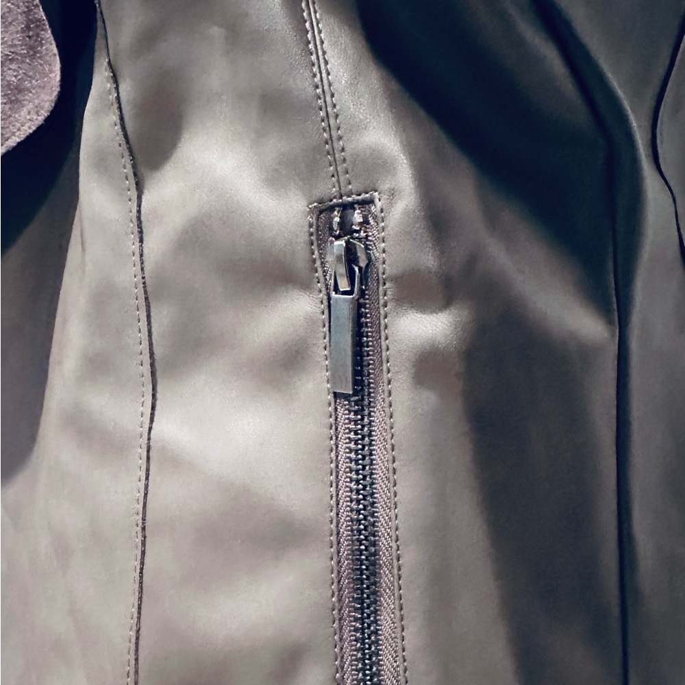 Faux Leather Jacket- NWT - Picture 4 of 4